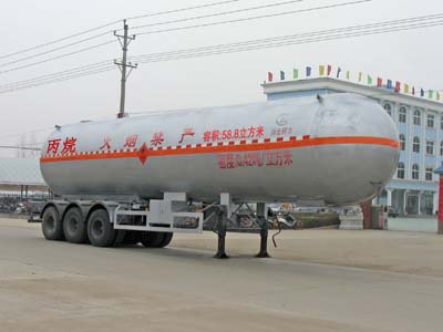 58.5立方丙烷運(yùn)輸半掛車(chē) 